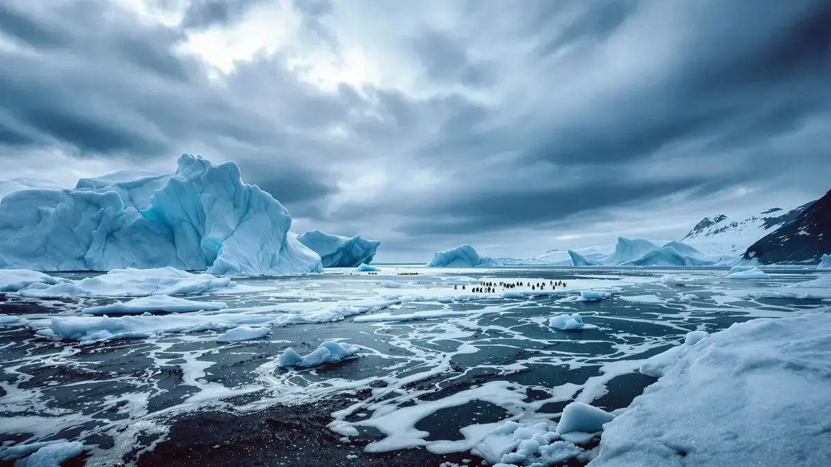 Antarctica: het smelten van het ijs leidt tot verhoogd risico op stormen, volgens experts