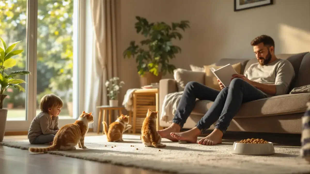 De wetenschap onthult hoe katten hun favoriete eigenaar in huis selecteren