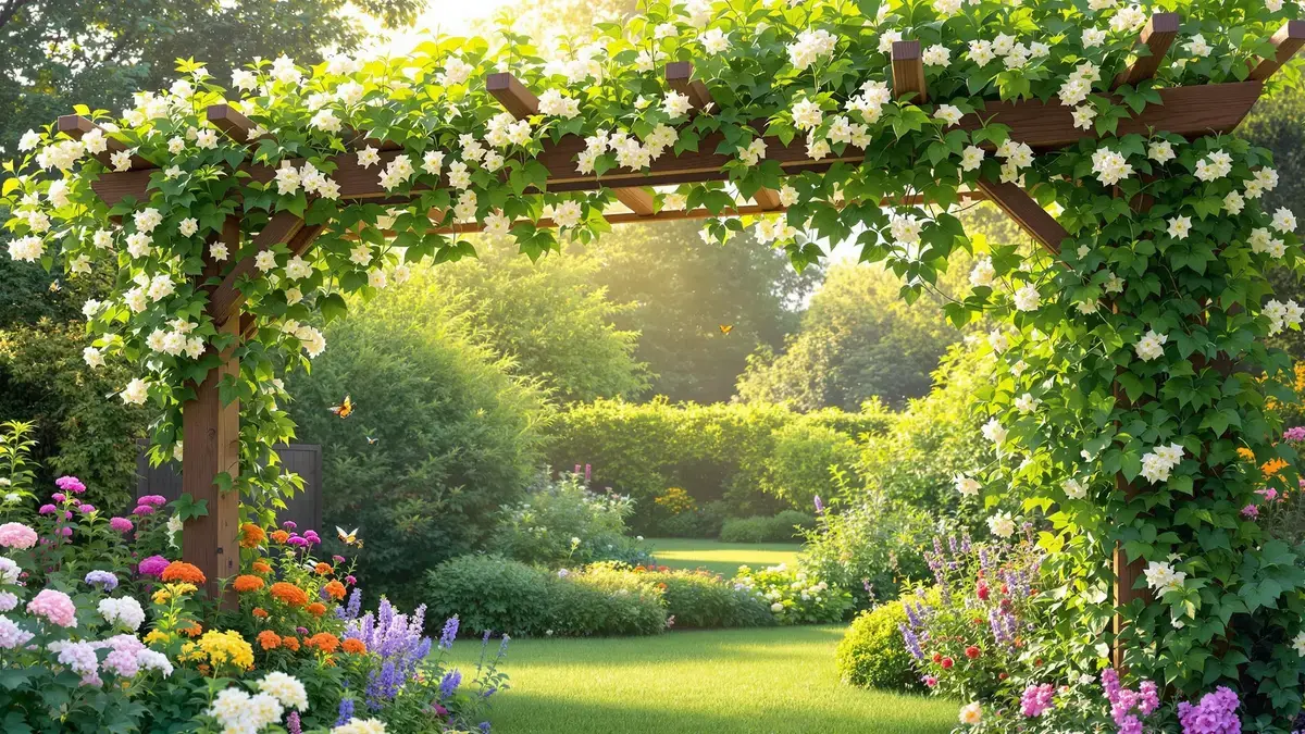 Neem snel deze klimplant aan met betoverende geur en razendsnelle groei