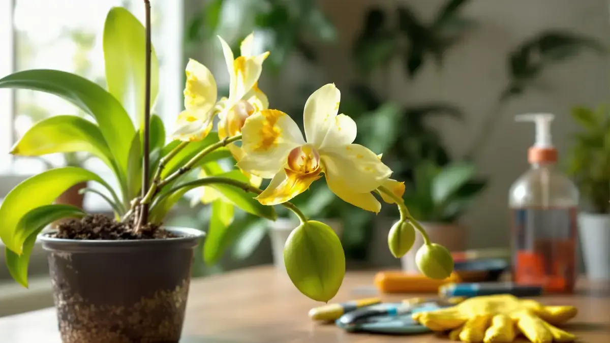 Orchidee in nood: Wat te doen tegen de gele bladeren