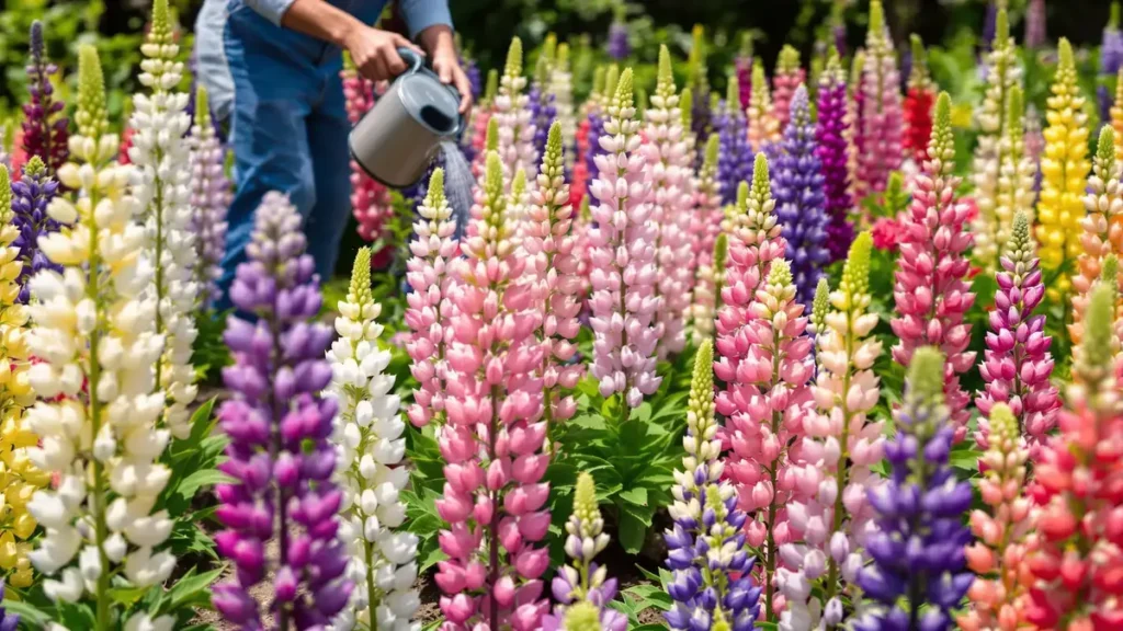 De geheimen van professionele tuiniers om lupinen lang in de tuin te houden